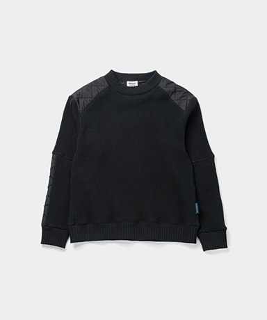 Jackman X Lavenham Waffle Armored Midneck Mens