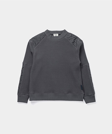 Jackman X Lavenham Waffle Armored Midneck Mens