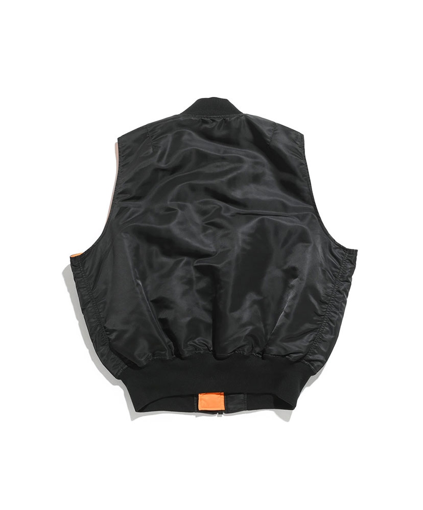 MA-1 Vest(L(MEN) Black/ブラック): ALPHA INDUSTRIES