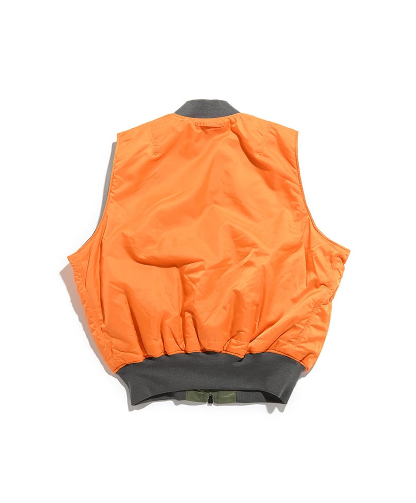 MA-1 Vest(L(MEN) Black/ブラック): ALPHA INDUSTRIES