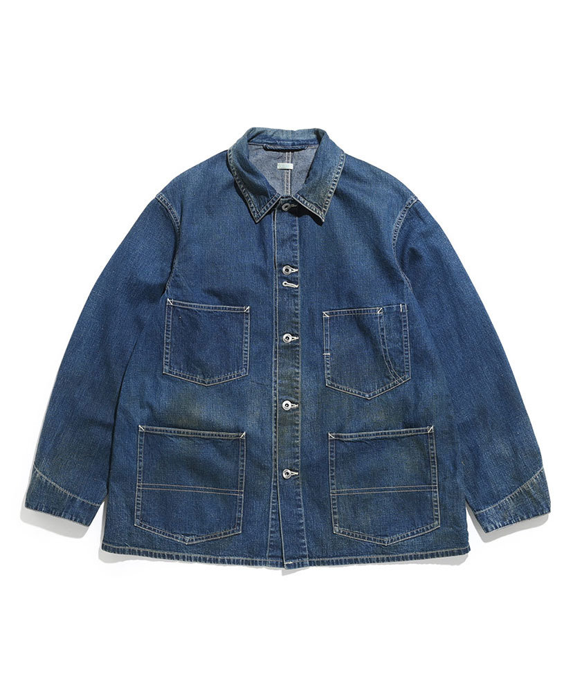 A.PRESSE アプレッセ Denim Coverall Jacket 3-