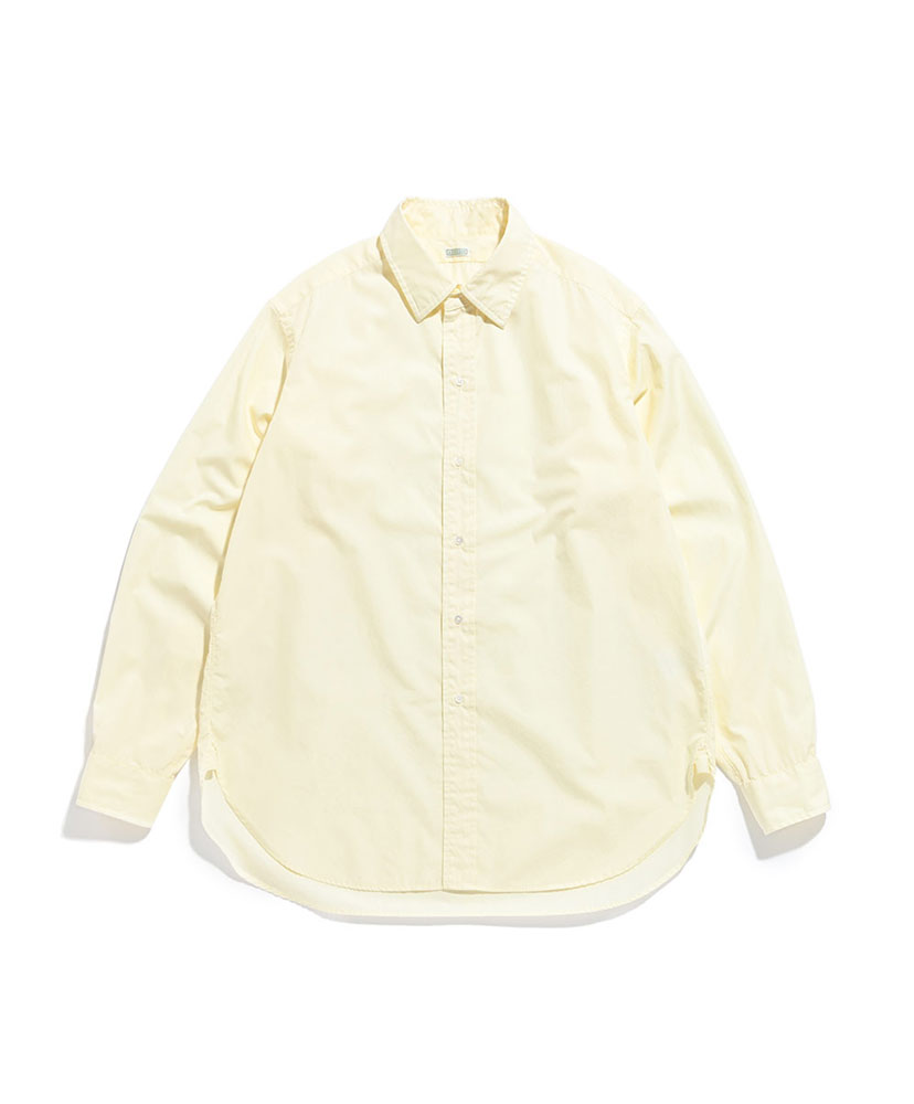 Regular Collar Shirt Yellow/イエロー 1(MEN)