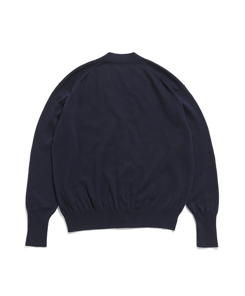 Cotton Knit Cardigan(1(MEN) Navy/ネイビー): A.PRESSE