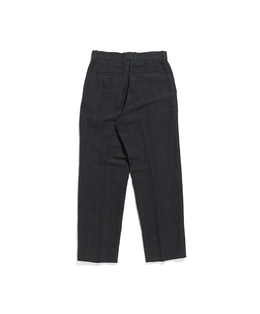 Wide Tapered Trousers Charcoal/チャコール 1(MEN)