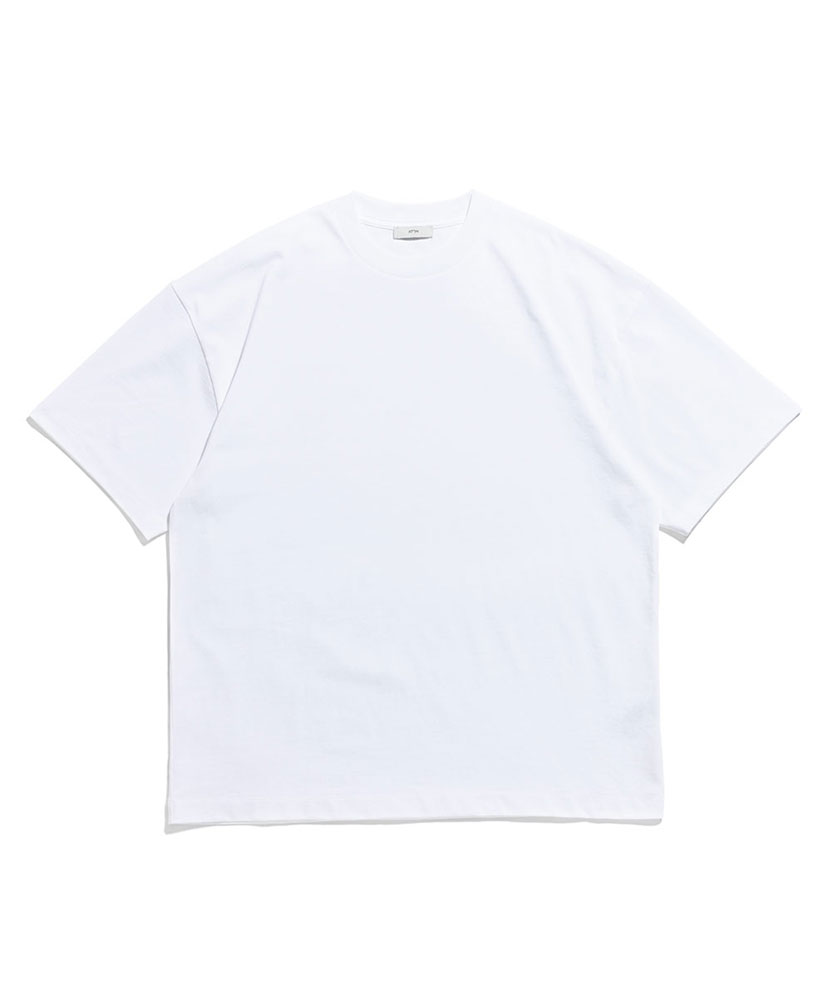 Supima Air 12/- Oversized T Shirt(2(MEN) Black/ブラック): ATON