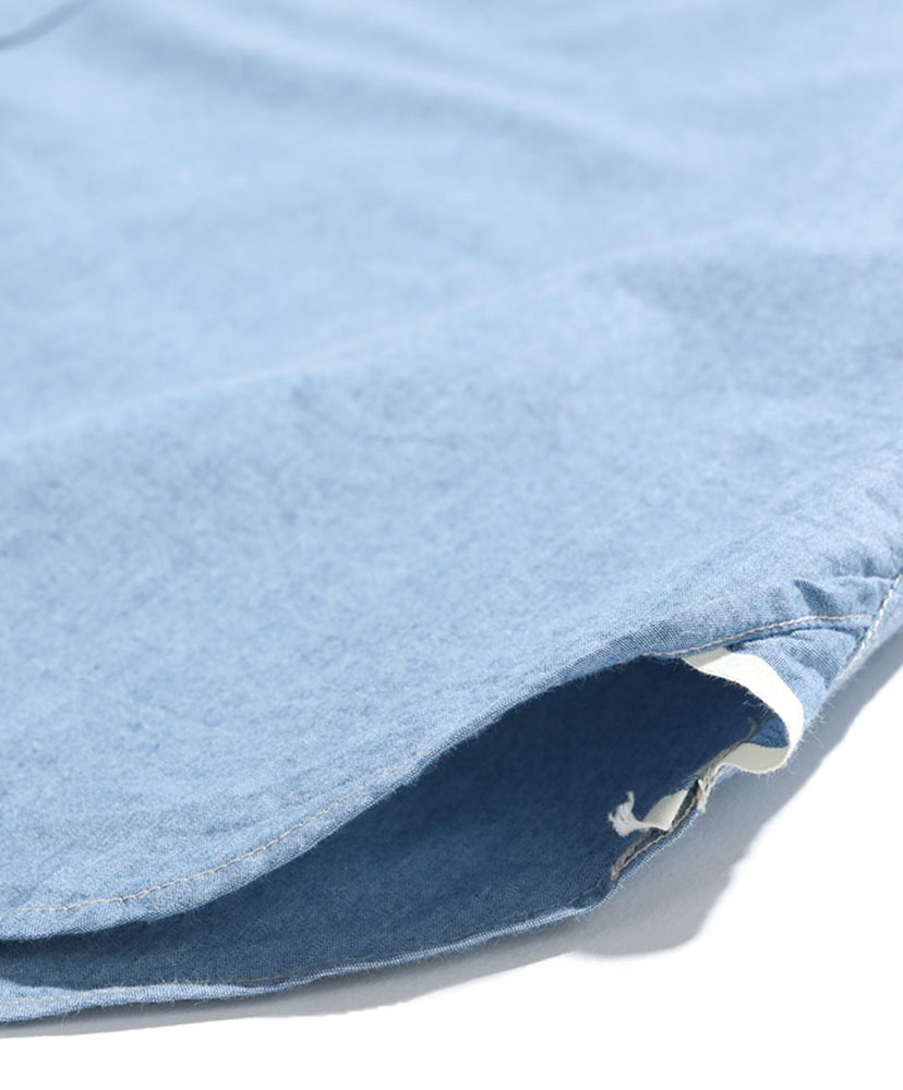 Selvage Chambray USN Shirt(2(MEN) Blue Chambray/ブルーシャンブレー