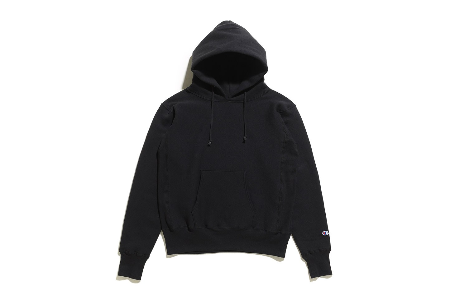 Reverse Weave Pull Over Sweat Parka(XL(MEN) Black/ブラック): Champion