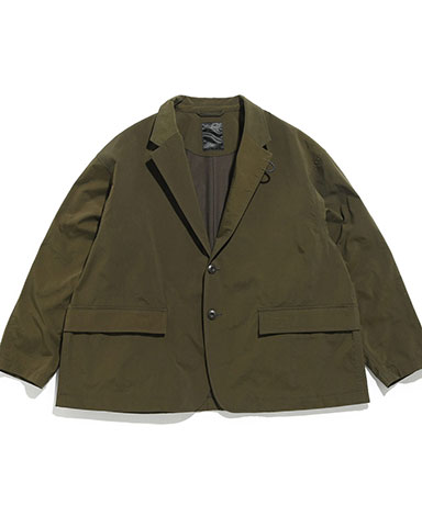 Tech Bush 2B Jacket(XL(MEN) Brown Khaki/ブラウンカーキ