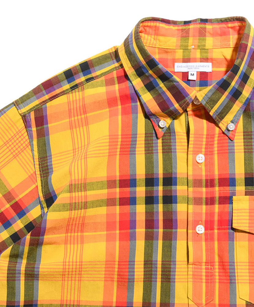 【大注目】EG POPOVER BD SHIRT COTTON BIG PLAID