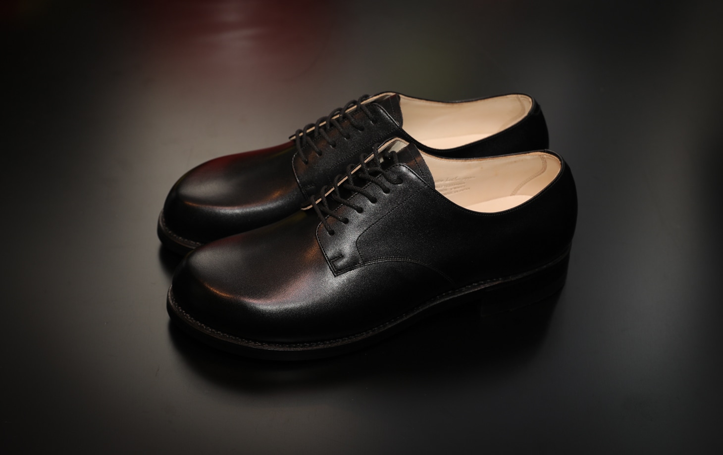 Oblique Derby(25.5(MEN) Black/ブラック): foot the coacher