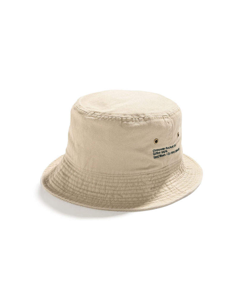 Corporate Bucket Hat(L Beige/ベージュ): FreshService