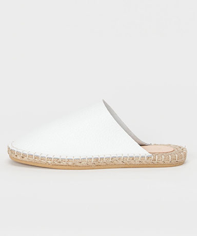 Jute Mule Grain Leather