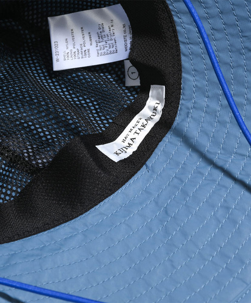 W-231023 Recycled Nylon Ballon Hat Blue/ブルー 1(WOMEN)