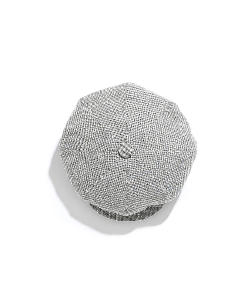 Sandwich Cap-Cotton Linen Grey/グレー 61(MEN)