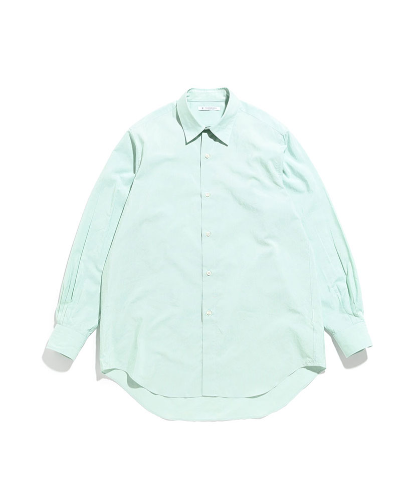 Elizabeth Regular Collar Shirts-C/Silk Check(2(MEN) PPL/パープル 