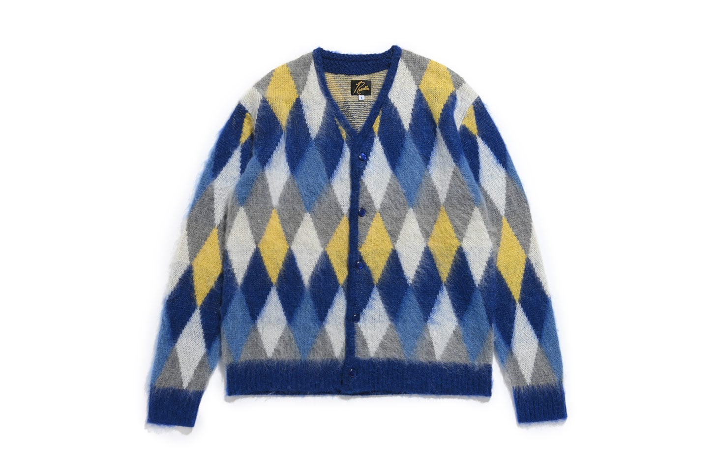 LOFTMAN別注 Mohair Cardigan(L(MEN) Diamond/ダイヤモンド): NEEDLES