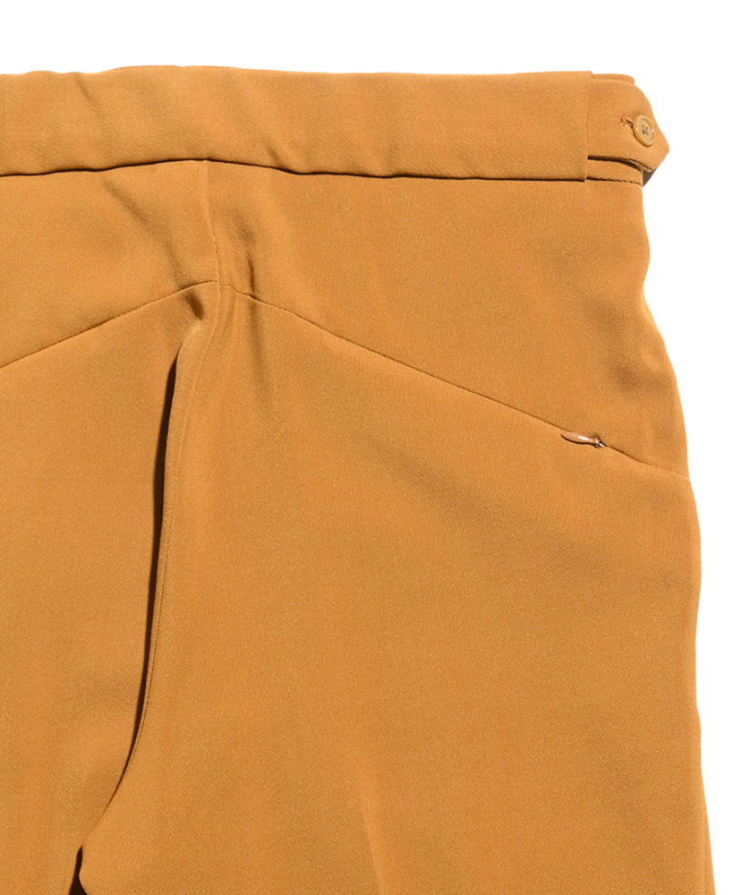 Tucked Side Tab Trouser-Pe/W Carsey Old Gold/オールドゴールド M(MEN)