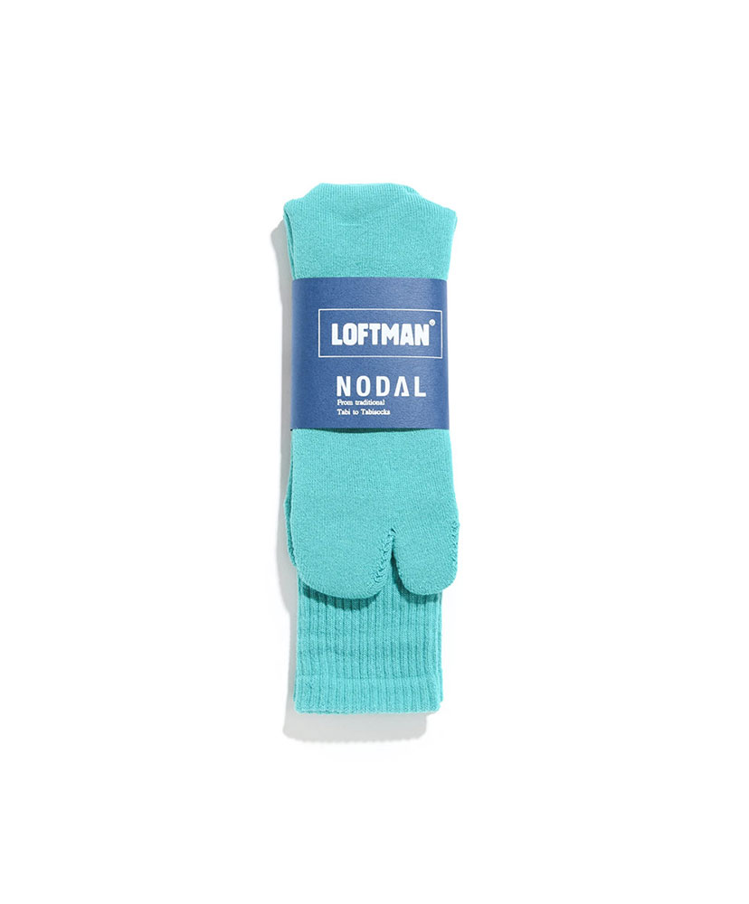 LOFTMAN別注 足袋型ソックス Turquoise/ターコイズ FREE