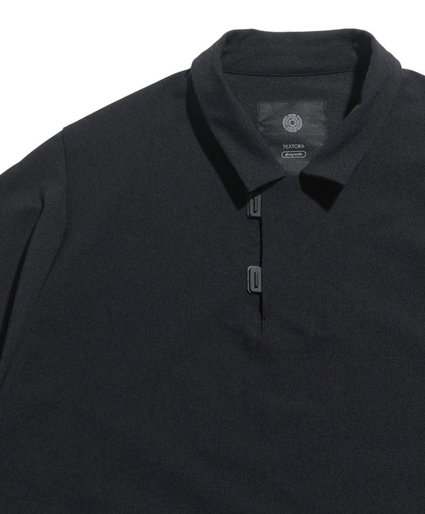Capsulesnap Polo Shirt GC(1(MEN) Shadow/シャドー): TEATORA