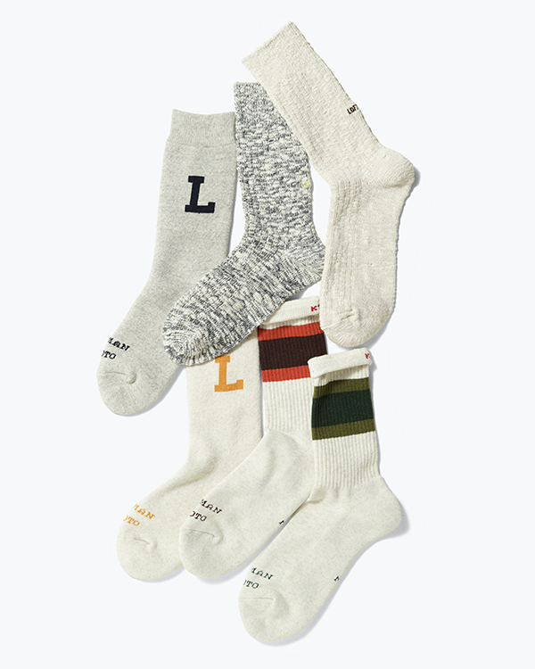 ROTOTO 50th 3PACK SOCKS
