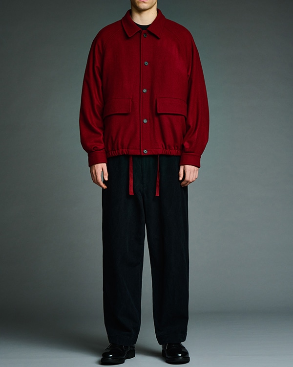 Light Weight Cashmere Blouson 着用