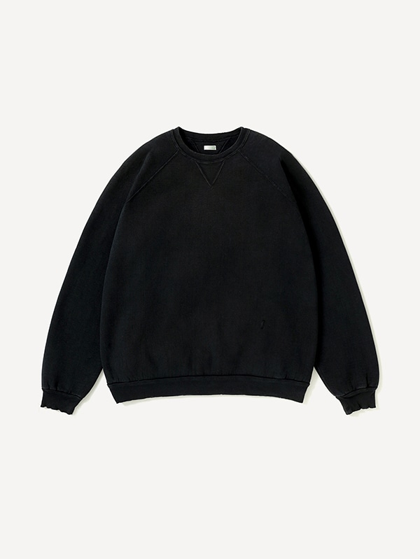 Vintage Double V Sweatshirt BLACK
