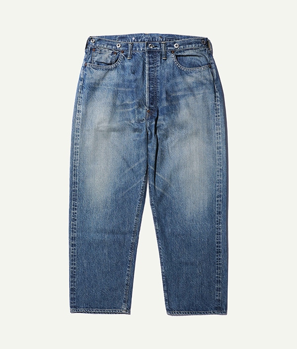 No.22 Washed Wide Denim Pants INDIGO
