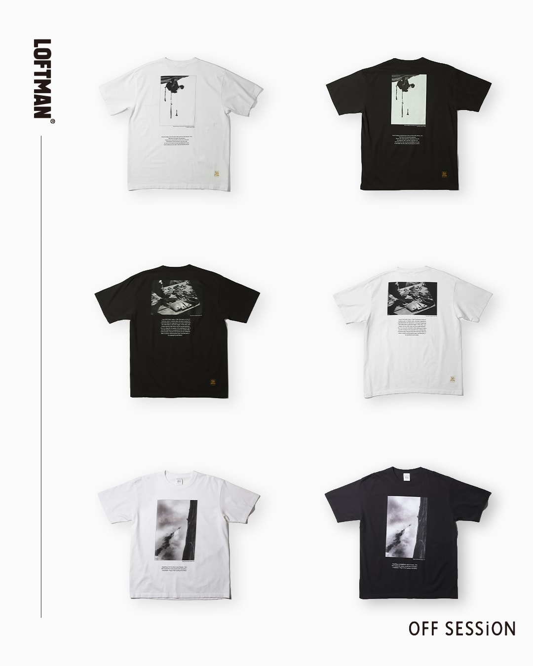 OFF SESSiON × 50th GLEN DENNY TEE - YOSEMITE IN THE SIXTIES