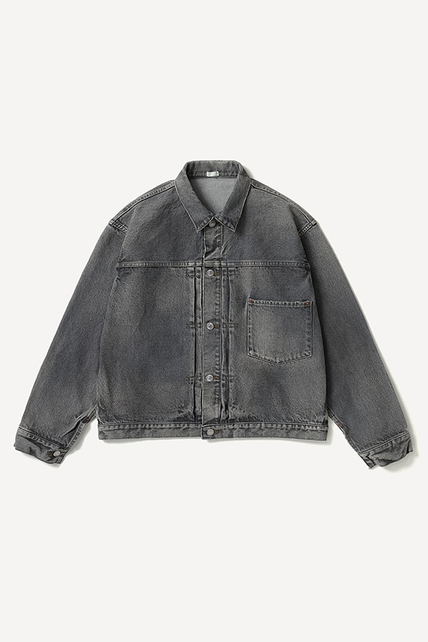 Vintage Gray Denim Jacket GRAY