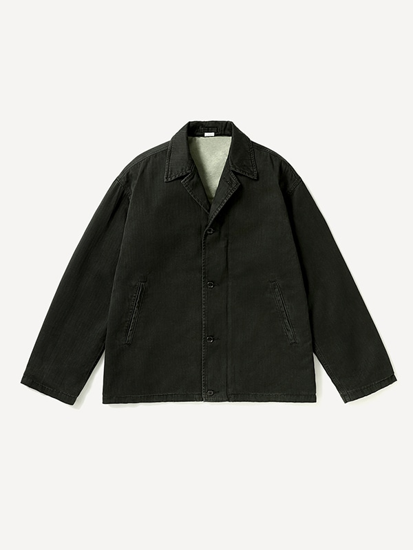 Vintage US NAVY N-4 Deck Jacket BLACK
