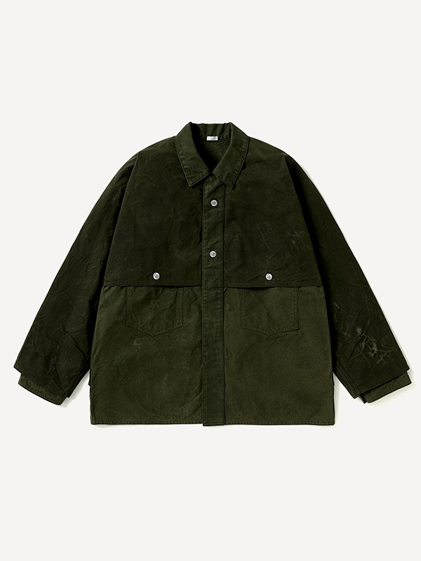 Vintage Silk Custom N-3B Flight Jacket OLIVE