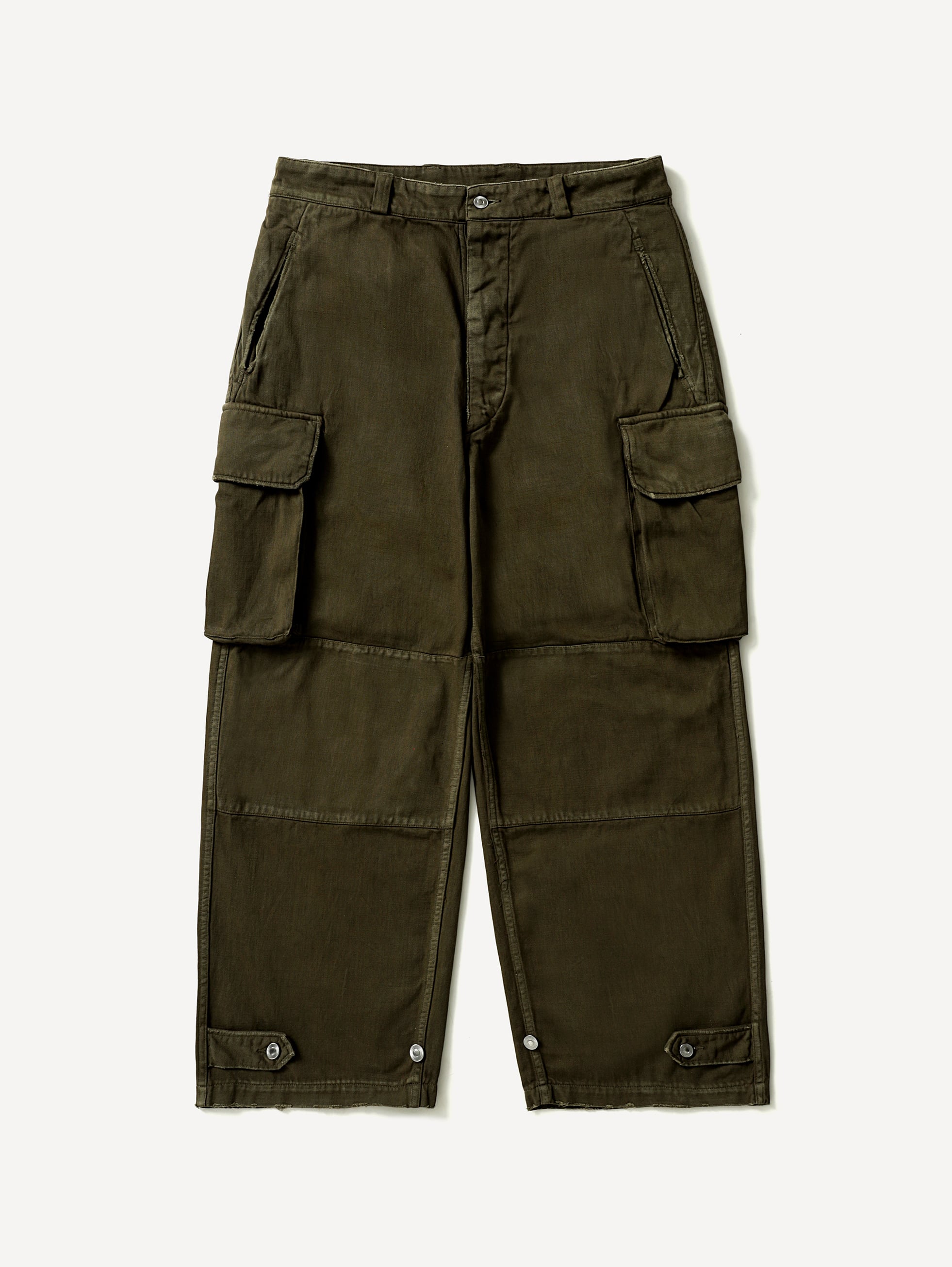 Vintage FA HBT M-47 Pants OLIVE