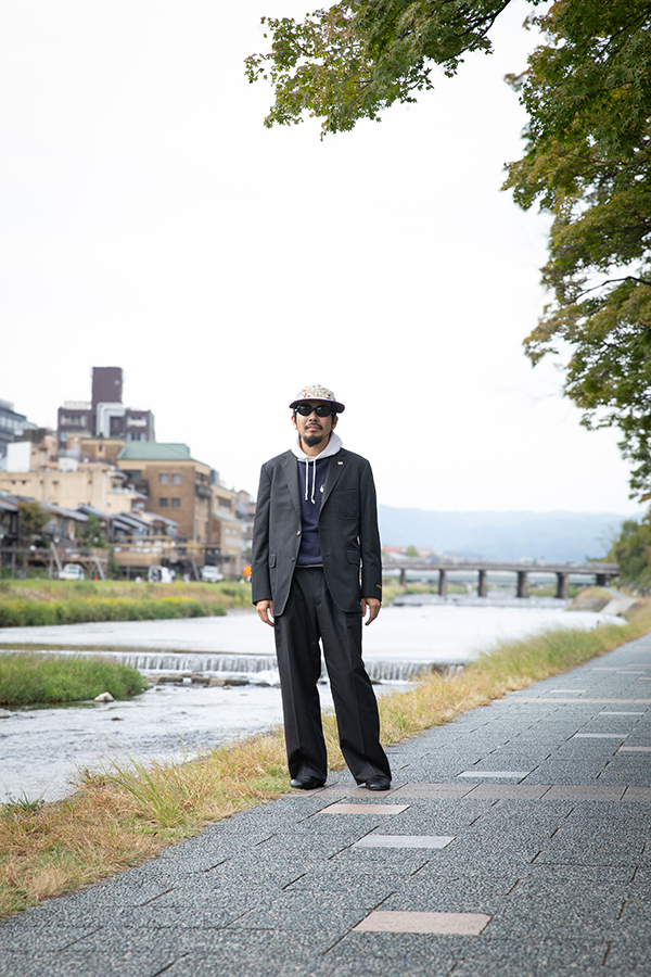 50TH &times;SOUTHWICK SINGLE JACKET 着用 01