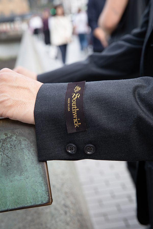 50TH &times;SOUTHWICK SINGLE JACKET 着用 02