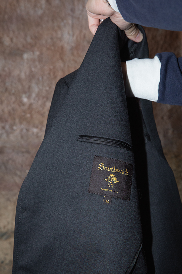 50TH &times;SOUTHWICK SINGLE JACKET 着用 05