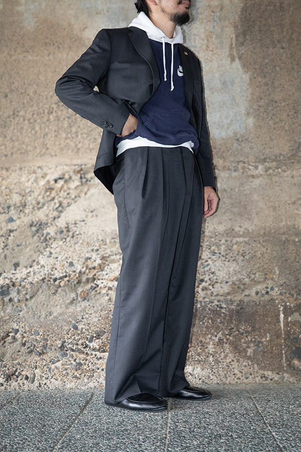 50TH &times;SOUTHWICK TROUSERS 着用 02