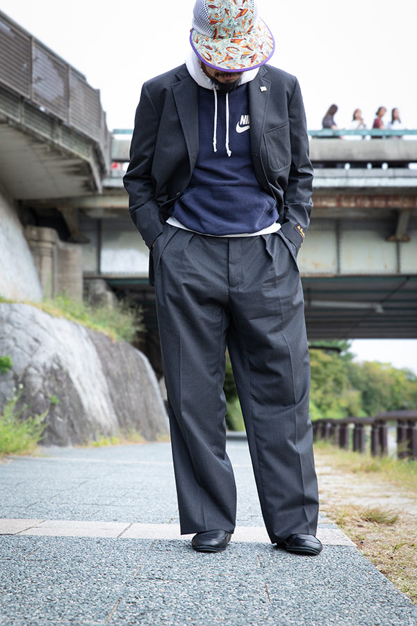 50TH &times;SOUTHWICK TROUSERS 着用 06