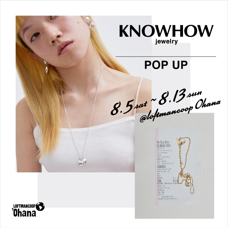 KNOWHOW jewelry POP UP