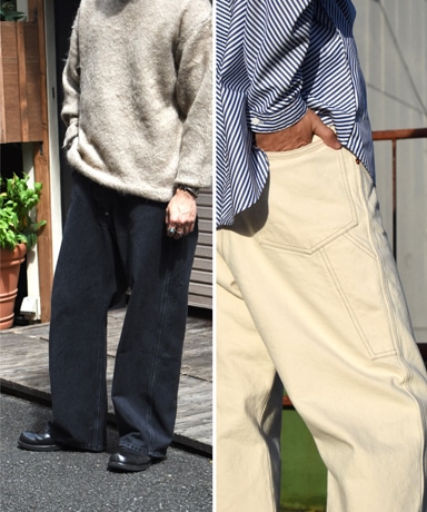 SEEALL×CIOTA-88 PANTS [OFF WHT/MD GRY]