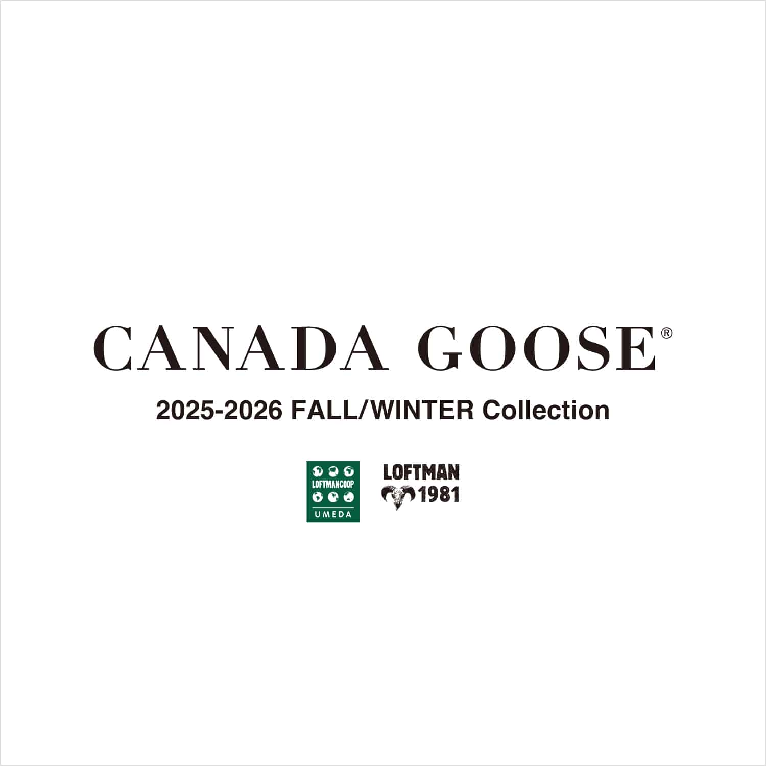 CANADA GOOSE 2025-2026 Fall/Winter Collection More Variation