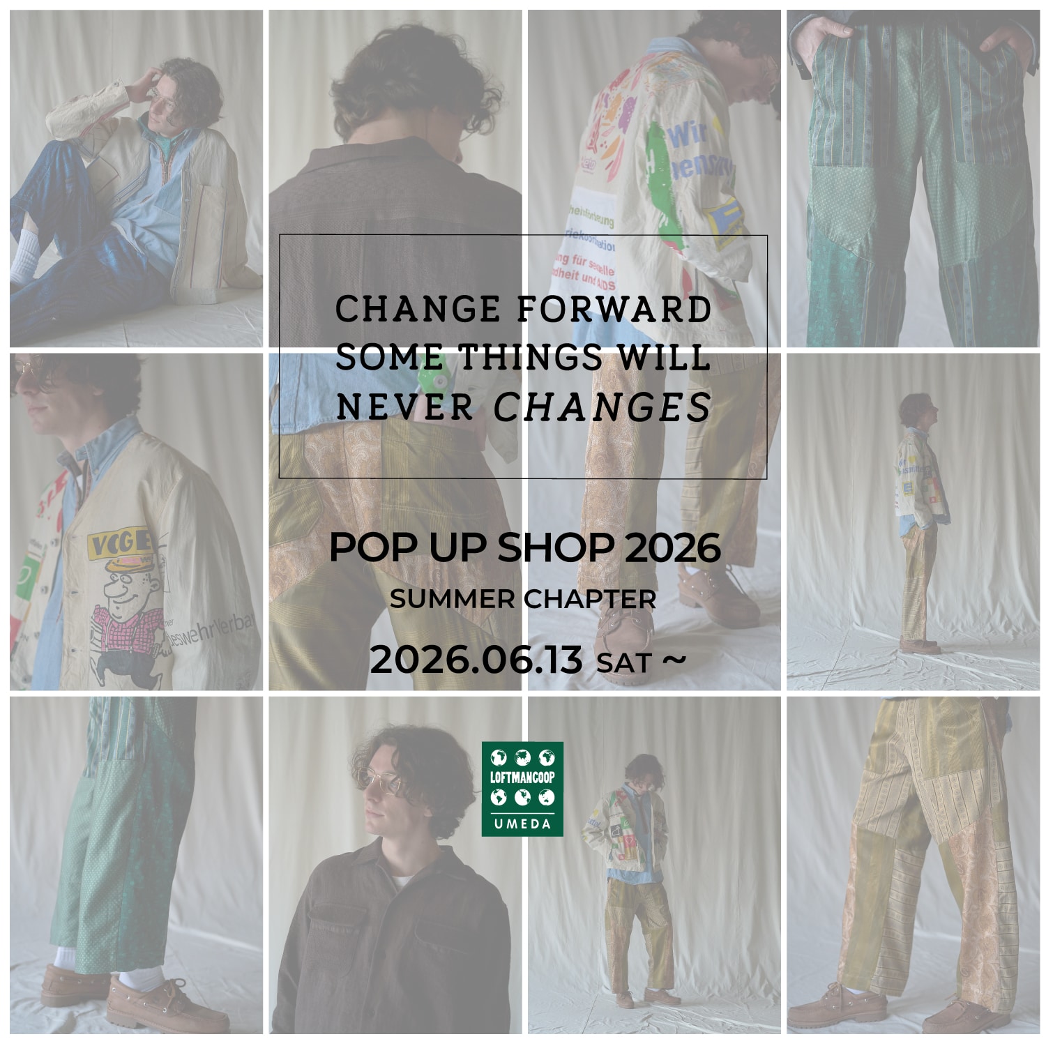 CHANGES POP UP SHOP 2026 SUMMER CHAPTER