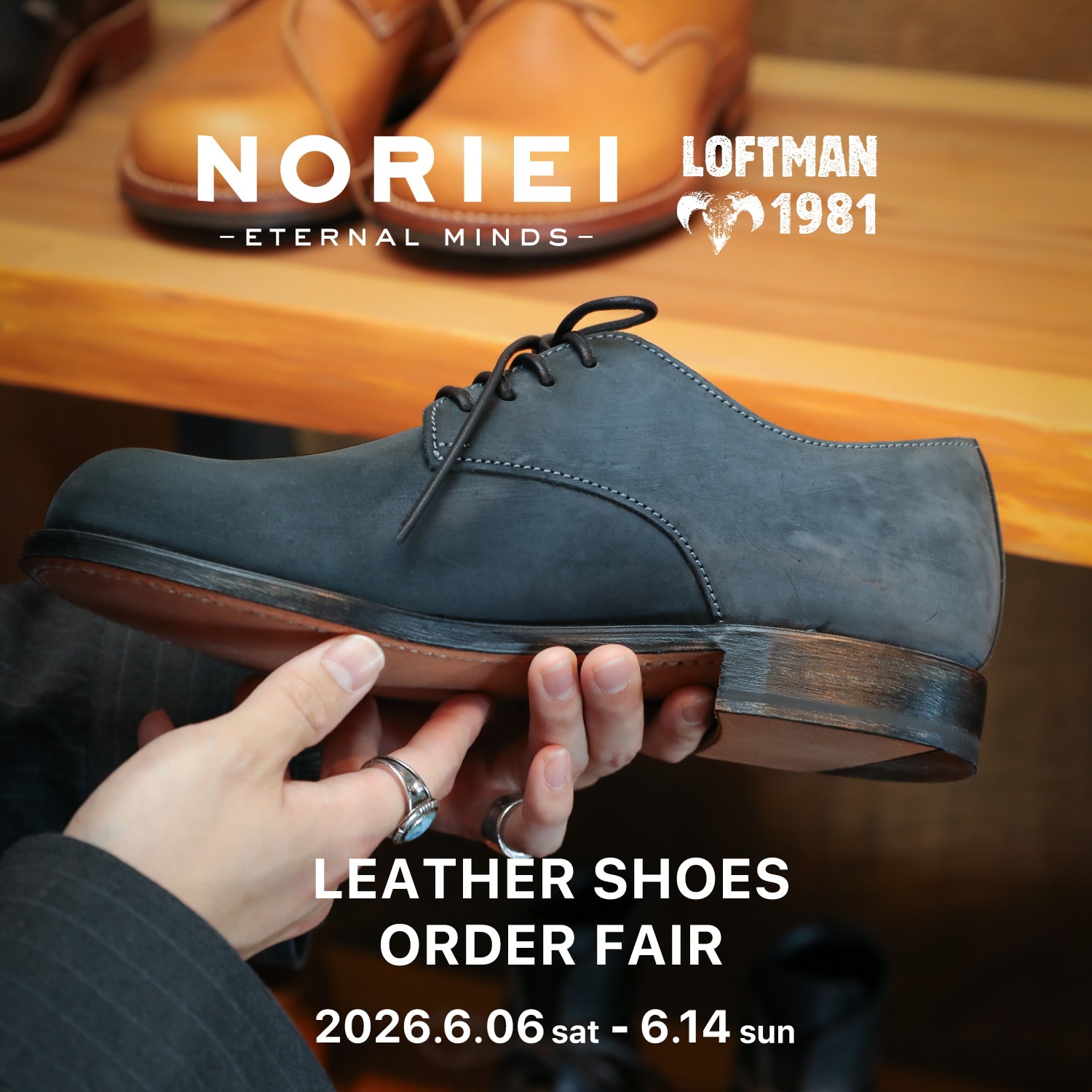 NORIEI LEATHER SANDALS & LEATHER SHOES ORDER FAIR