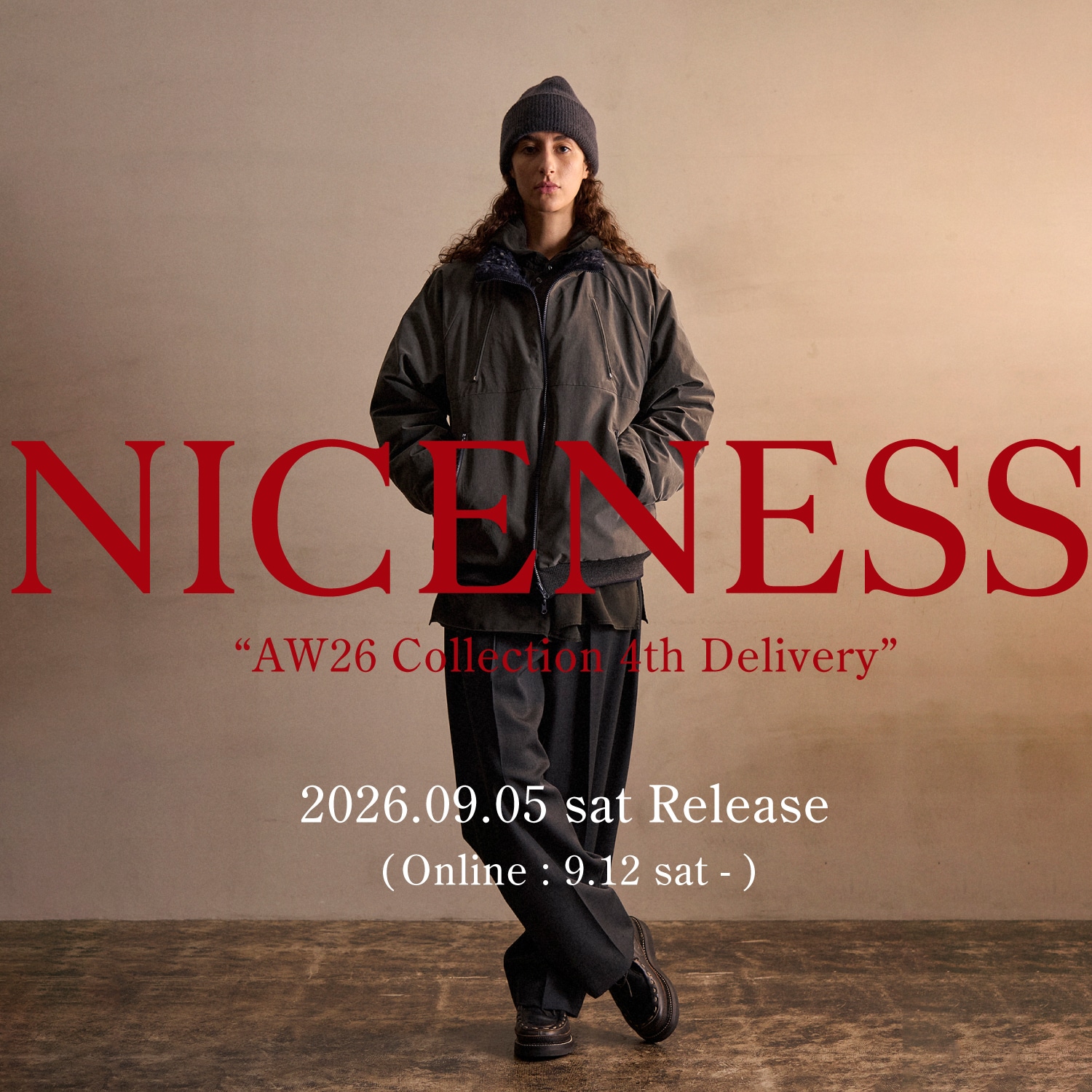 NICENESS | AW26 Collection 4th Delivery