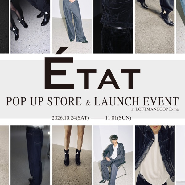 ETAT POP UP STORE 2026AW