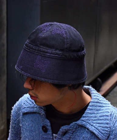 NEEDLES[ニードルズ] 23SS Sailor Hat-10oz Denim/Papillon Jq.