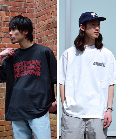 blurhms ROOTSTOCK 23SS ロゴ Tシャツ 3