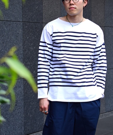 SAINT JAMES[セントジェームズ] 23SS Naval Border [Neige×Marine]