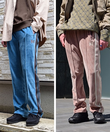 NEEDLES[ニードルズ] 23SS Narrow Track Pant - C/PE Velour
