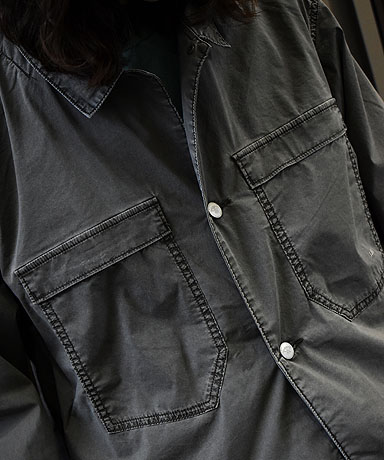 STONE MASTER [ストーンマスター] 23SS SM FIELD SHIRTS HYBRID [CHARCOAL]