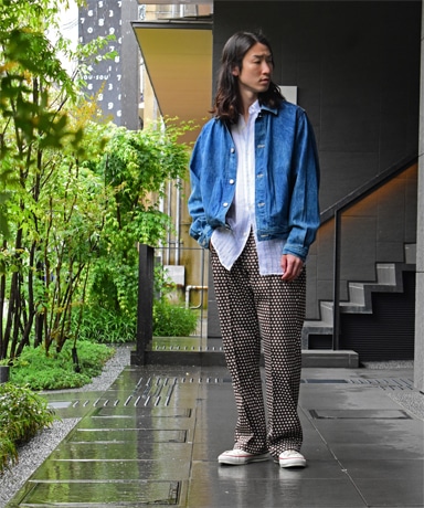 NEEDLES[ニードルズ] 23SS Track Pant - Poly JQ [Polka Dot]
